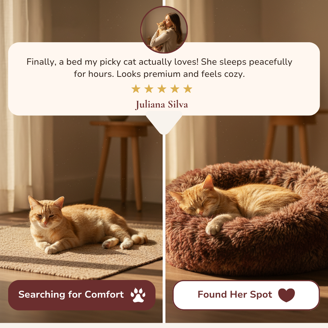 Comfy Dog and Cat Bed
